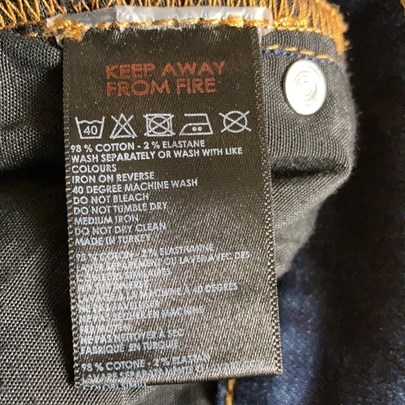 BDG Urban Outfitters dark wash cotton Twig skinny jeans - Picture 15 of 16